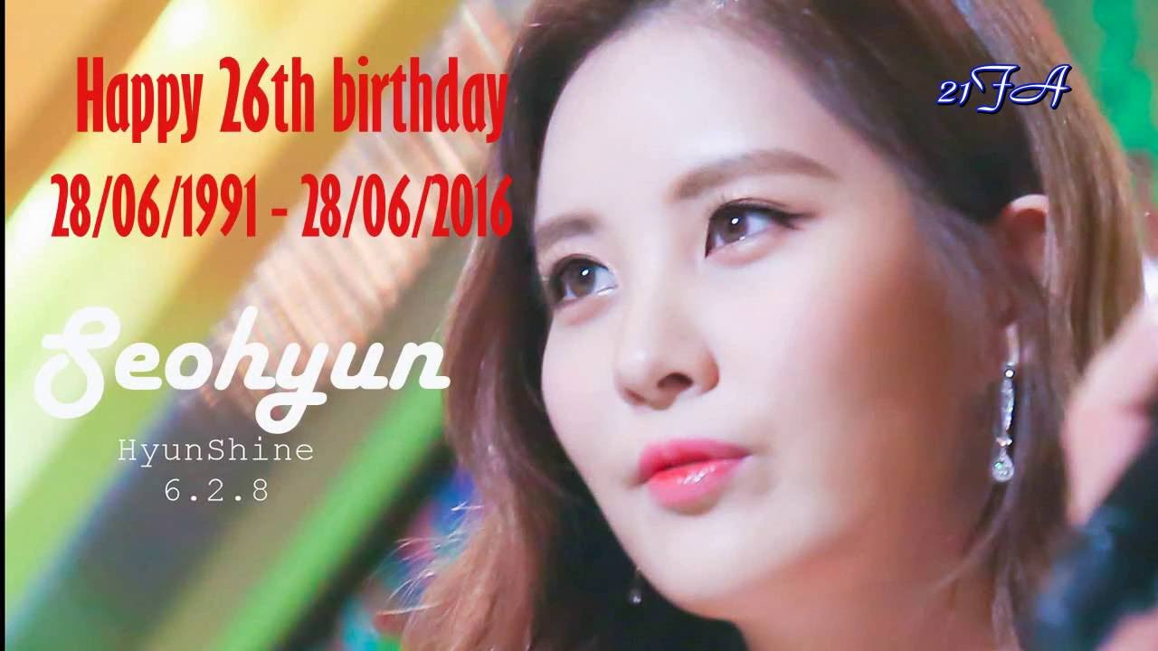 [FMV] Because You Loved Me - Seohyun & Taeyeon (Happy birthday 26th Seohyun)