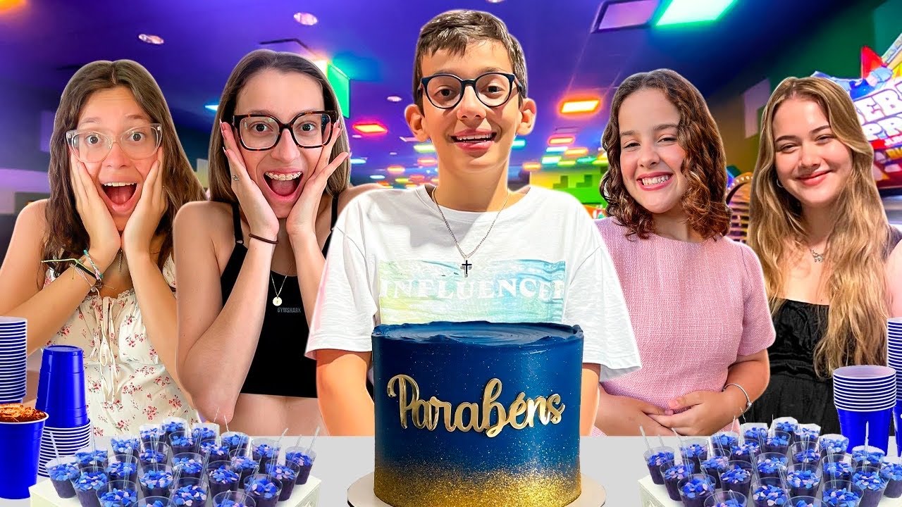 FESTA DE ANIVERSÁRIO DE 13 ANOS DO THEO NO FLIPERAMA - ARCADE