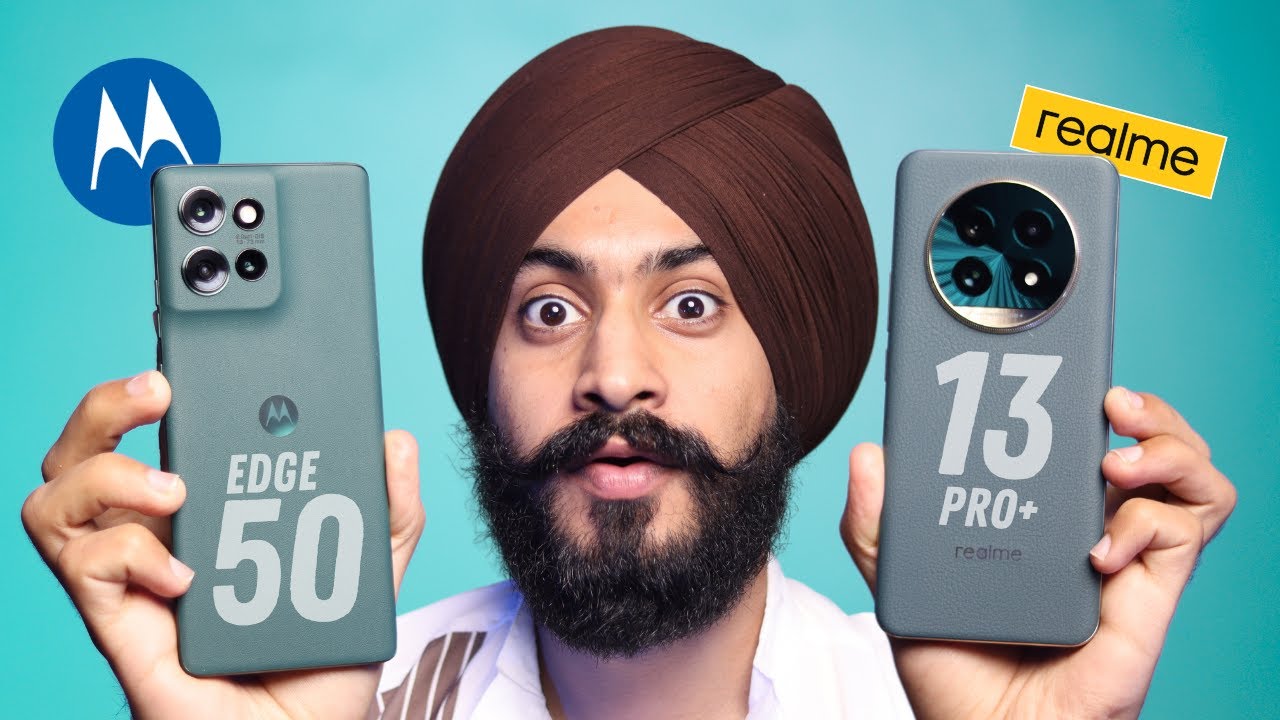 Best Camera Phone Under ₹30,000| Moto Edge 50 vs Realme 13 Pro Plus |