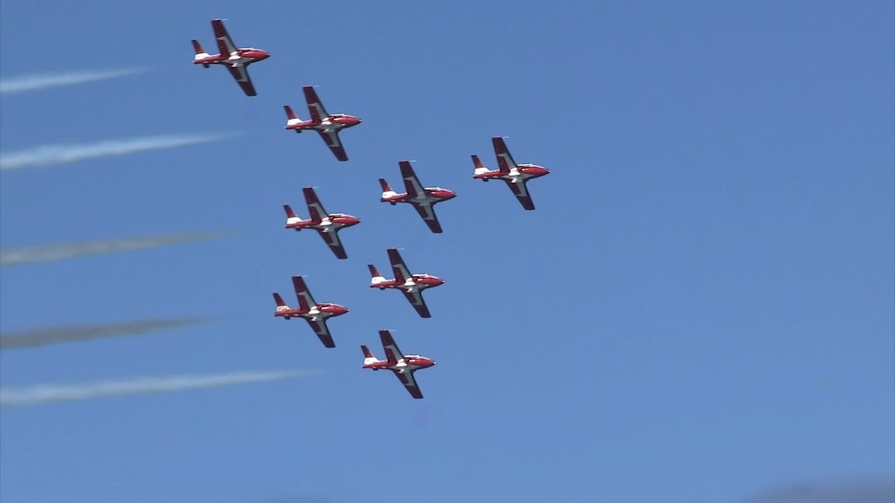 Canadian Snowbirds take over San Francisco skies for Fleet Week