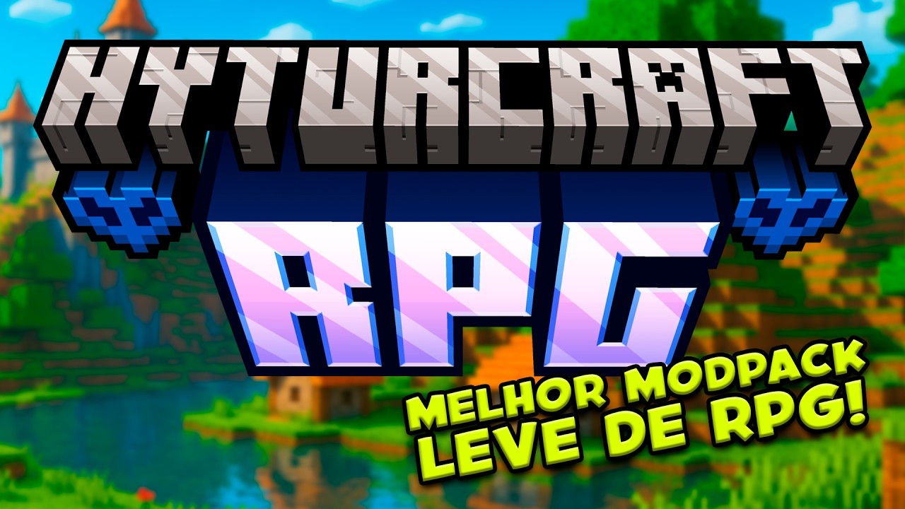 CRIAMOS O MELHOR MODPACK DE RPG VANILLA DE TODO O MINECRAFT (Focado em PERFORMANCE)