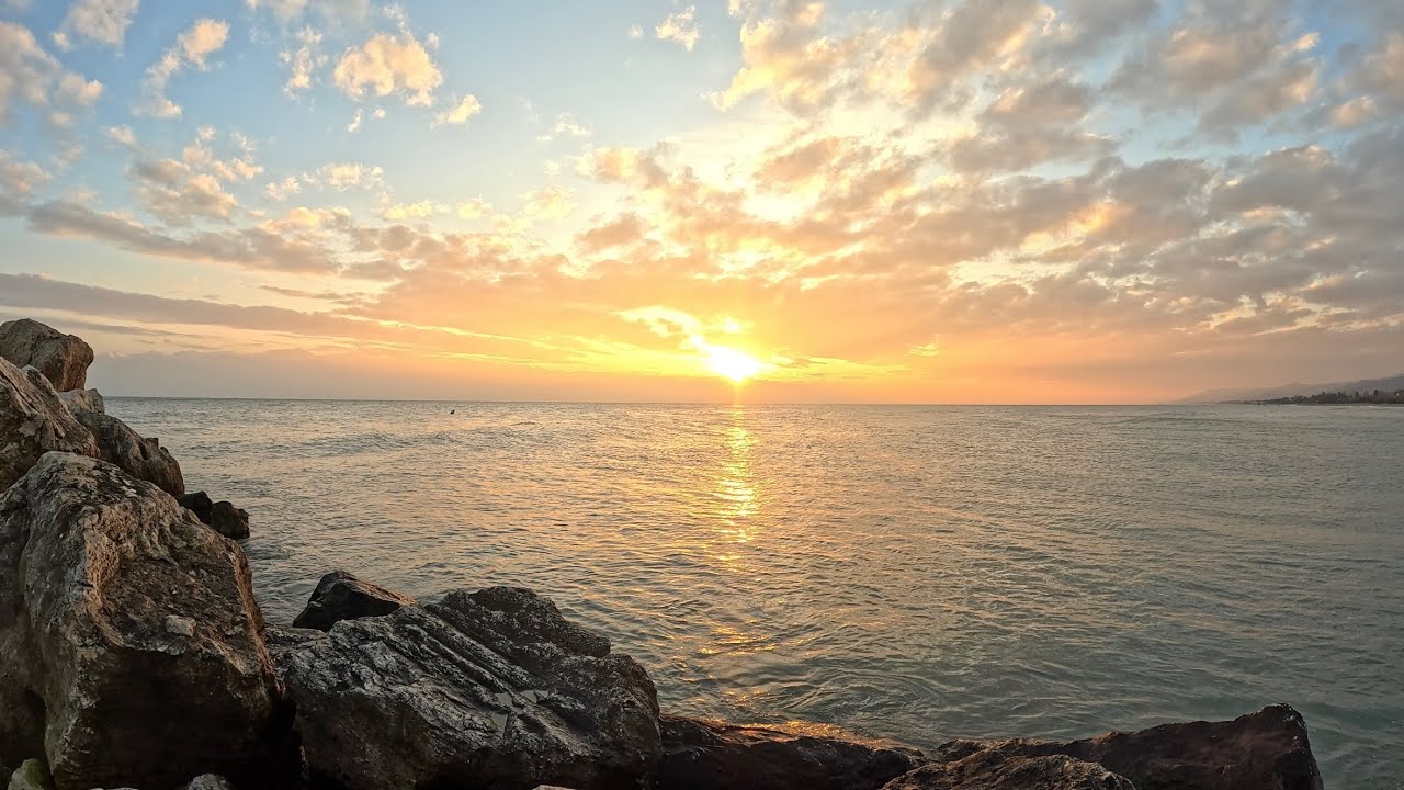 High Mediterranean Sunrise 4K | Real-Time One-Take (no loops)