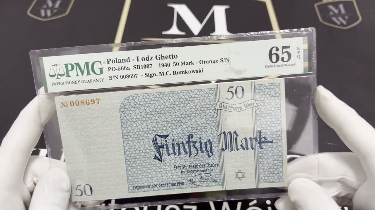 50 marek 1940 - num.1 - PMG 65 EPQ