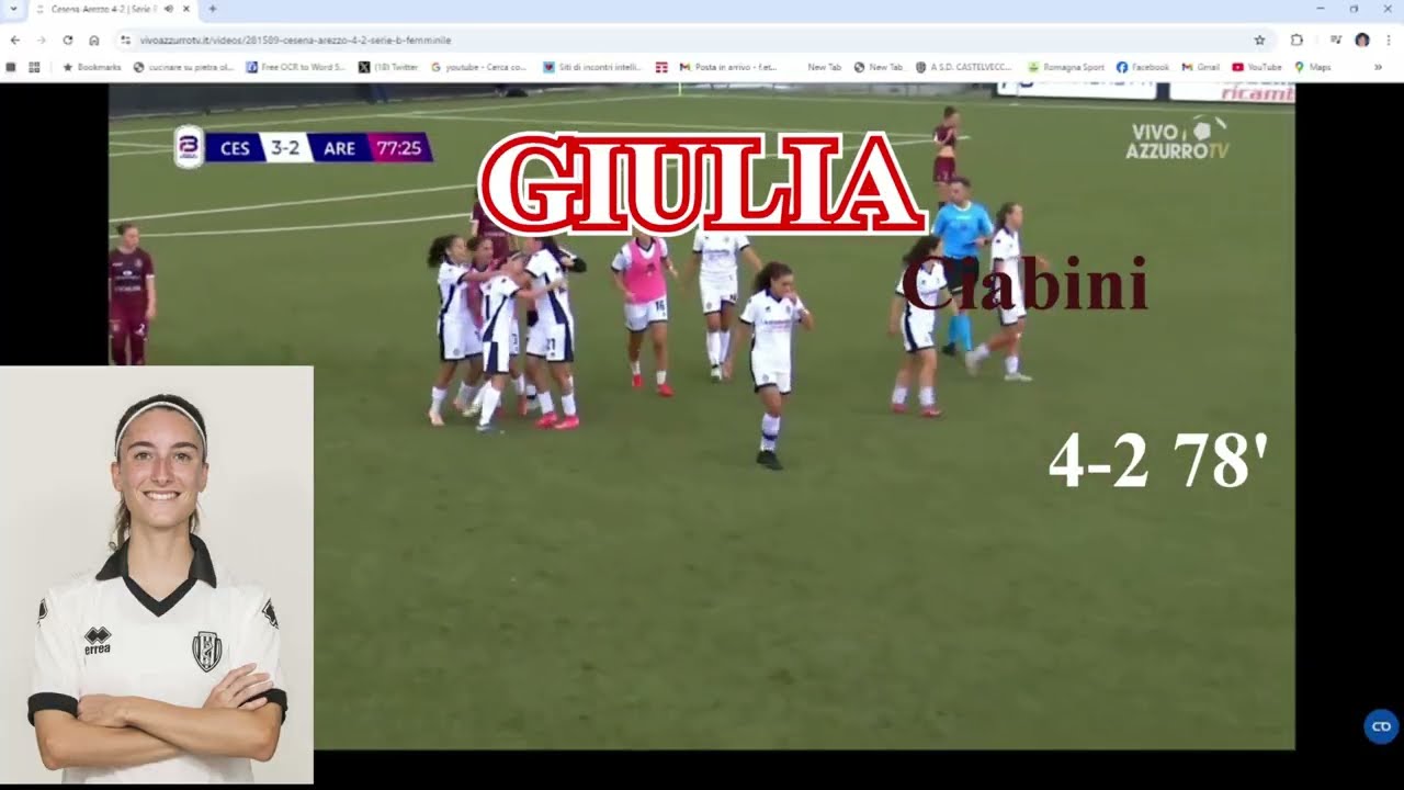 28 09 2025 Cesena FC vs Arezzo  highlights