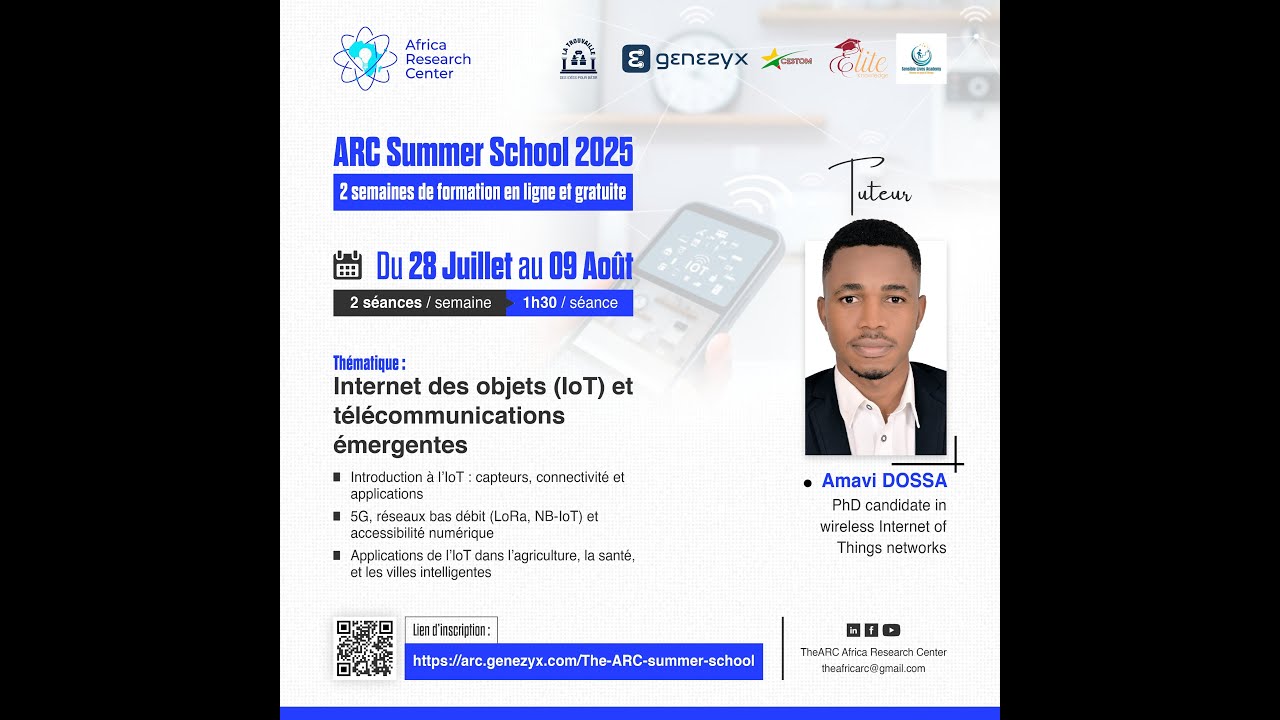 Session 1 : Internet des objets (IoT) et télécommunications émergentes