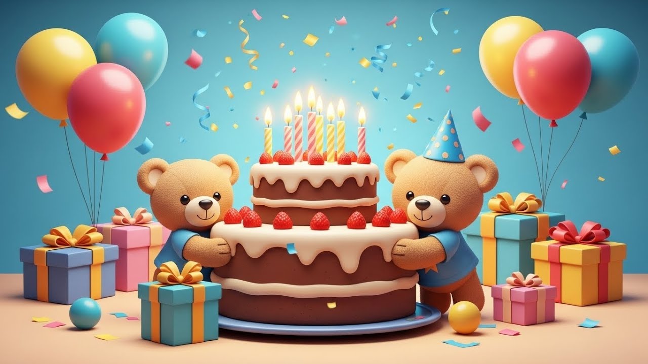 👉 Cumpleaños Feliz 🎂  Canción de Cumpleaños para niños | #cumpleaños #canciones #infantil