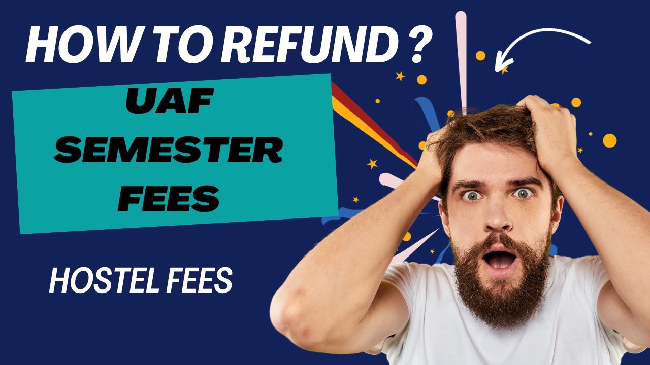 how to refund uaf semester and hostel fees 2023  #University of agriculture FeesRefundPolicy