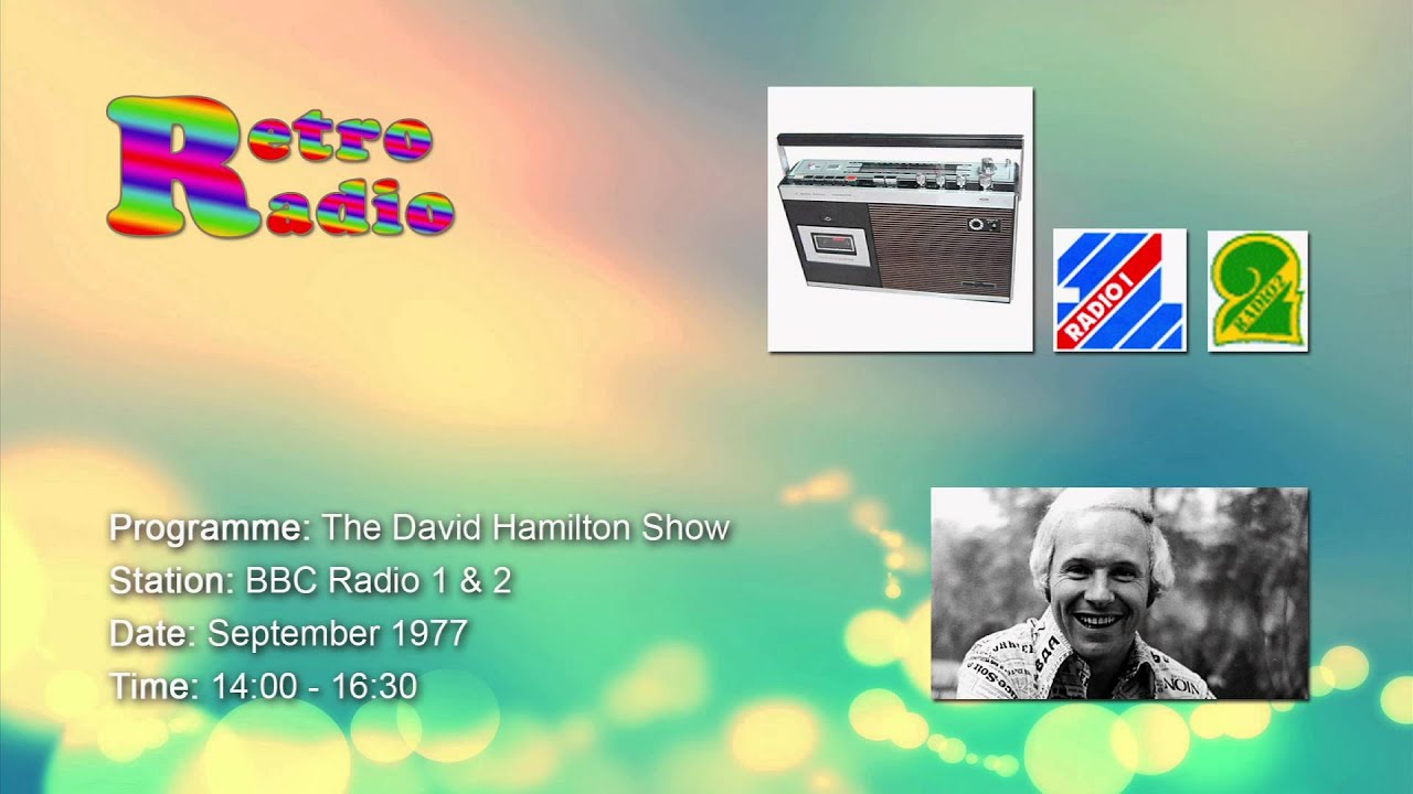 BBC Radio 1 & 2 - David Hamilton - early Sep 1977