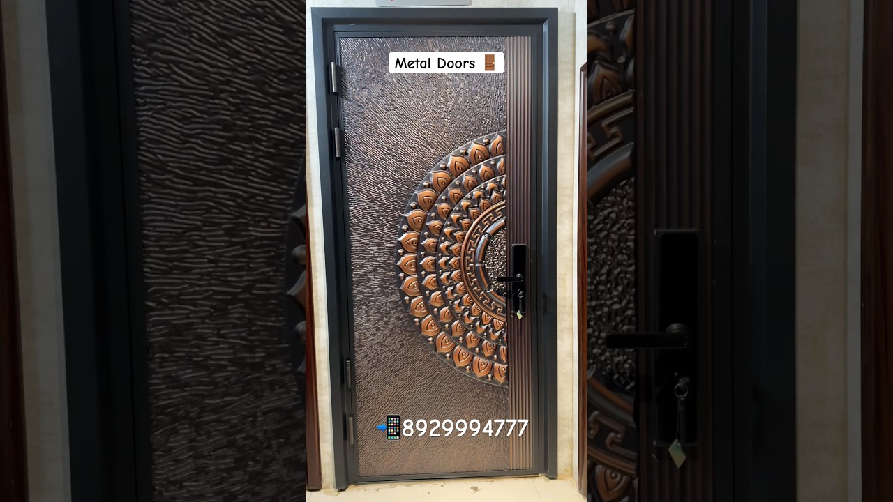 Metal designer doors Terminate Free Rust Free #doors #homedoor #viralshorts #gurgaon #gurugram