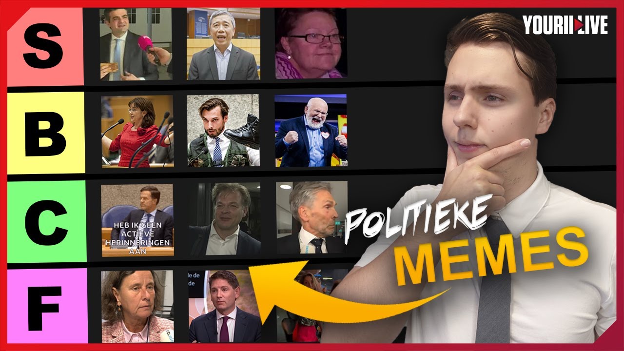 POLITIEKE MEMES TIERLIST!