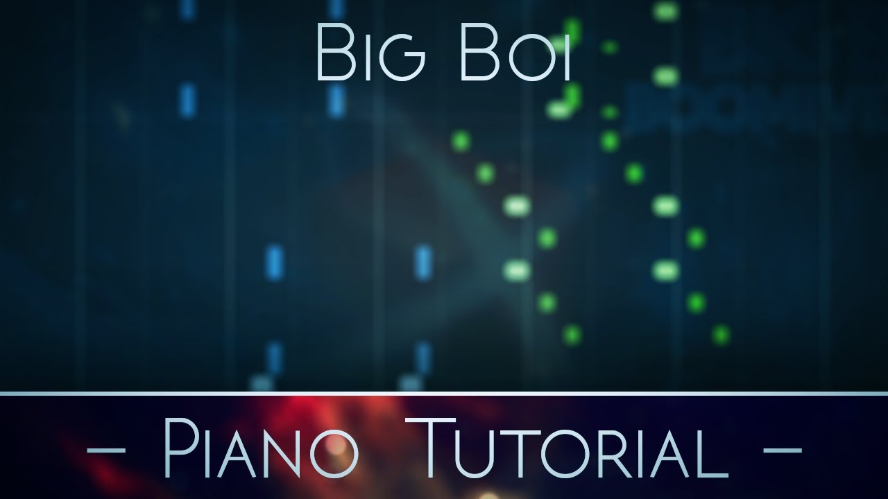 [DOWNLOAD]Big Boi - All Night - Piano TUTORIAL/ Instrumental REMAKE
