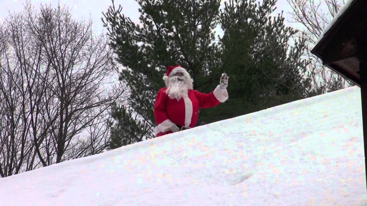 НАСТОЯЩИЙ САНТА-КЛАУС, ЗАПЕЧАТЛЕННЫЙ НА ПЛЕНКУ