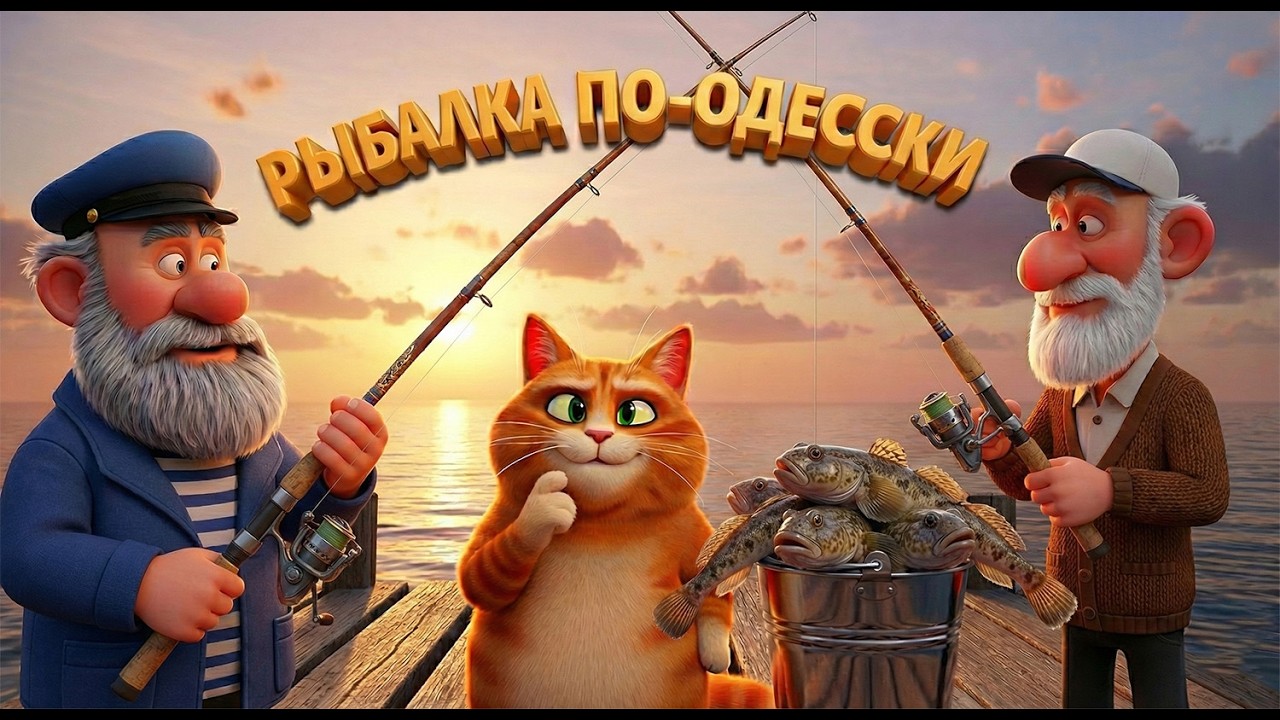 Рыбалка по одесски или как ловить бычка в Одессе. Одесский шансон.