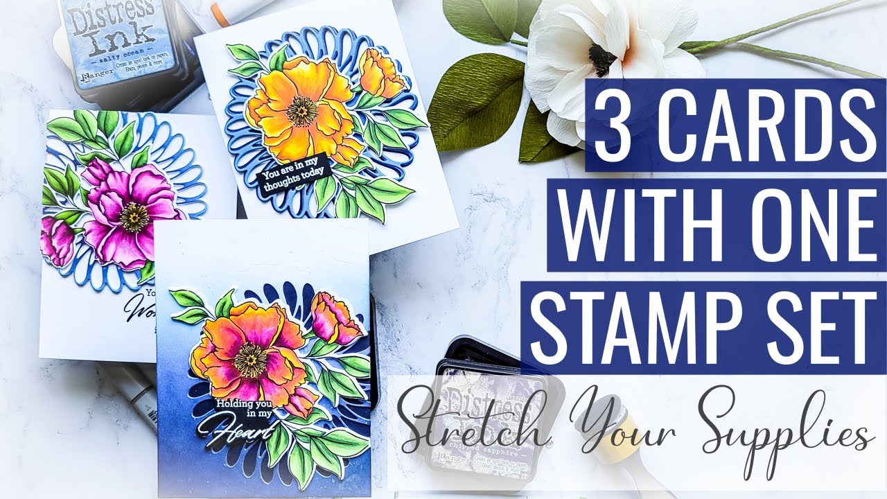 3 Cards 1 Stamp Set: Stories From Meeting You!