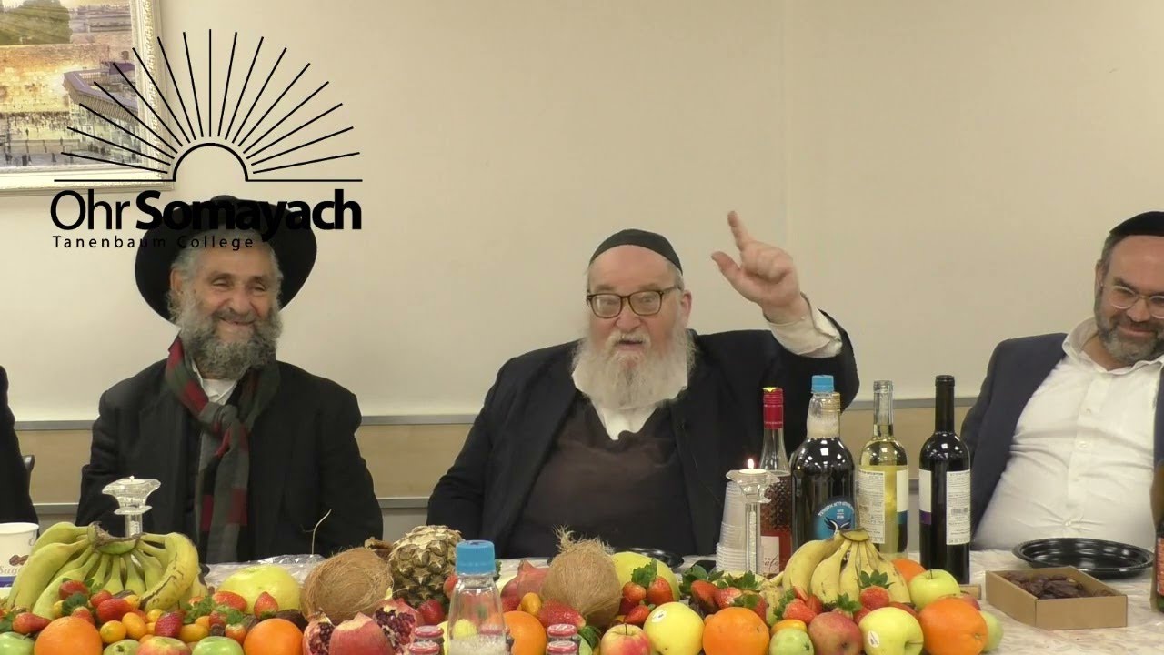 Tu BiShvat Tish 15th of Shvat - With Rabbi Yitzchak Breitowitz
