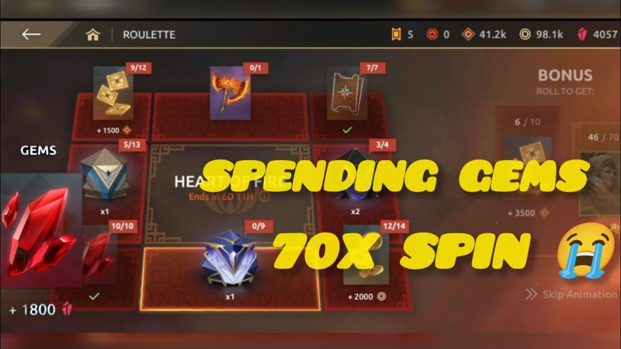 Spending Gems for Nonna’s Epic Weapon 💎🔥 | 70 Spins | Shadow Fight 4 Arena