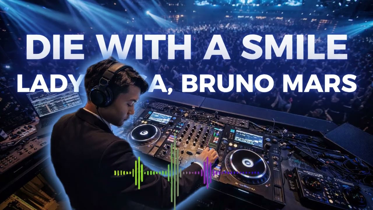 DJ DIE WITH A SMILE  -LADY GAGA, BRUNO MARS-