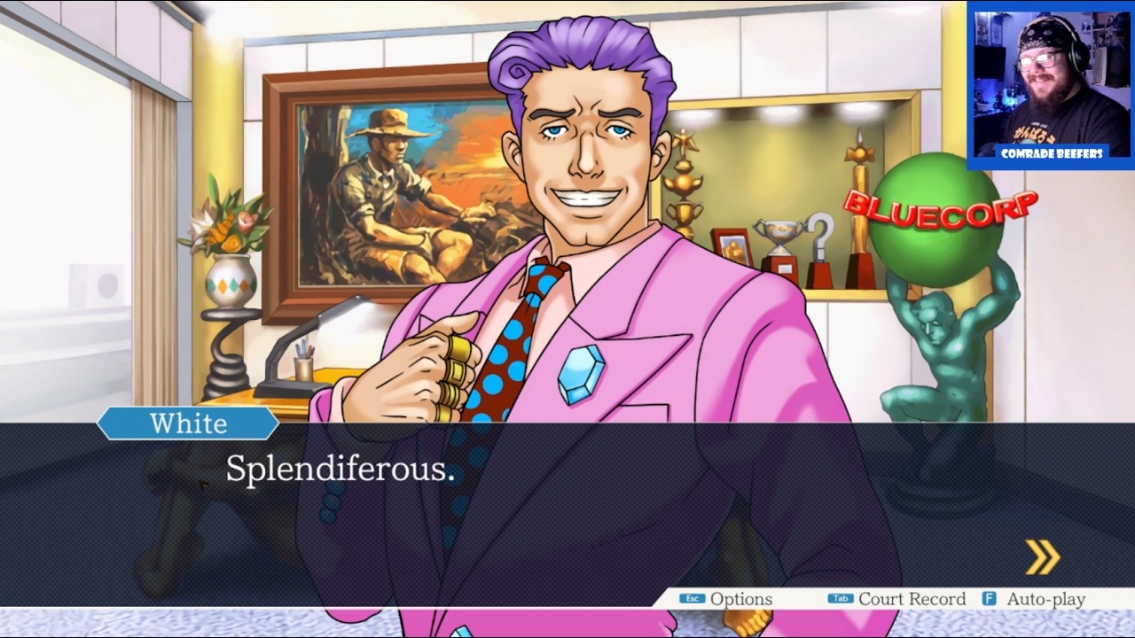 Beef's in hear, Edgeworth is an arse and it's time for JUSTICE!