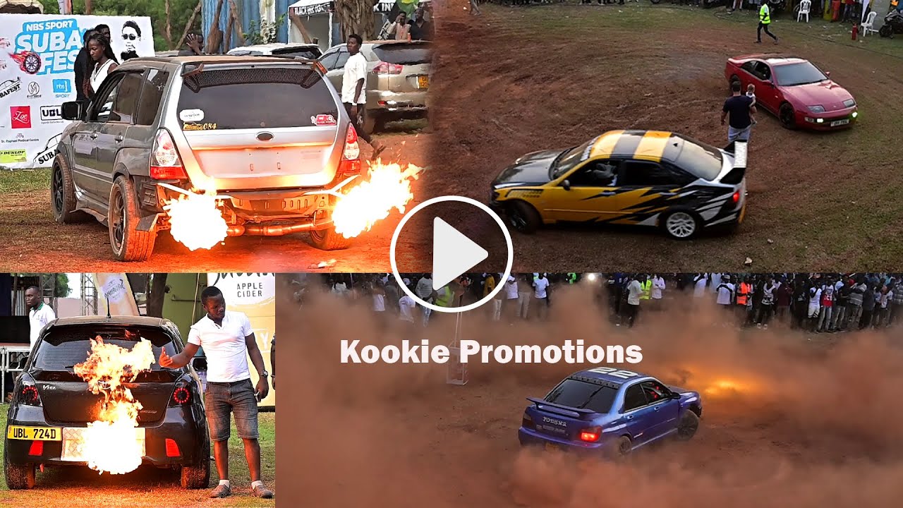 Best Uganda's Subaru Drifters Showcasing in Subaru Fest 2023.