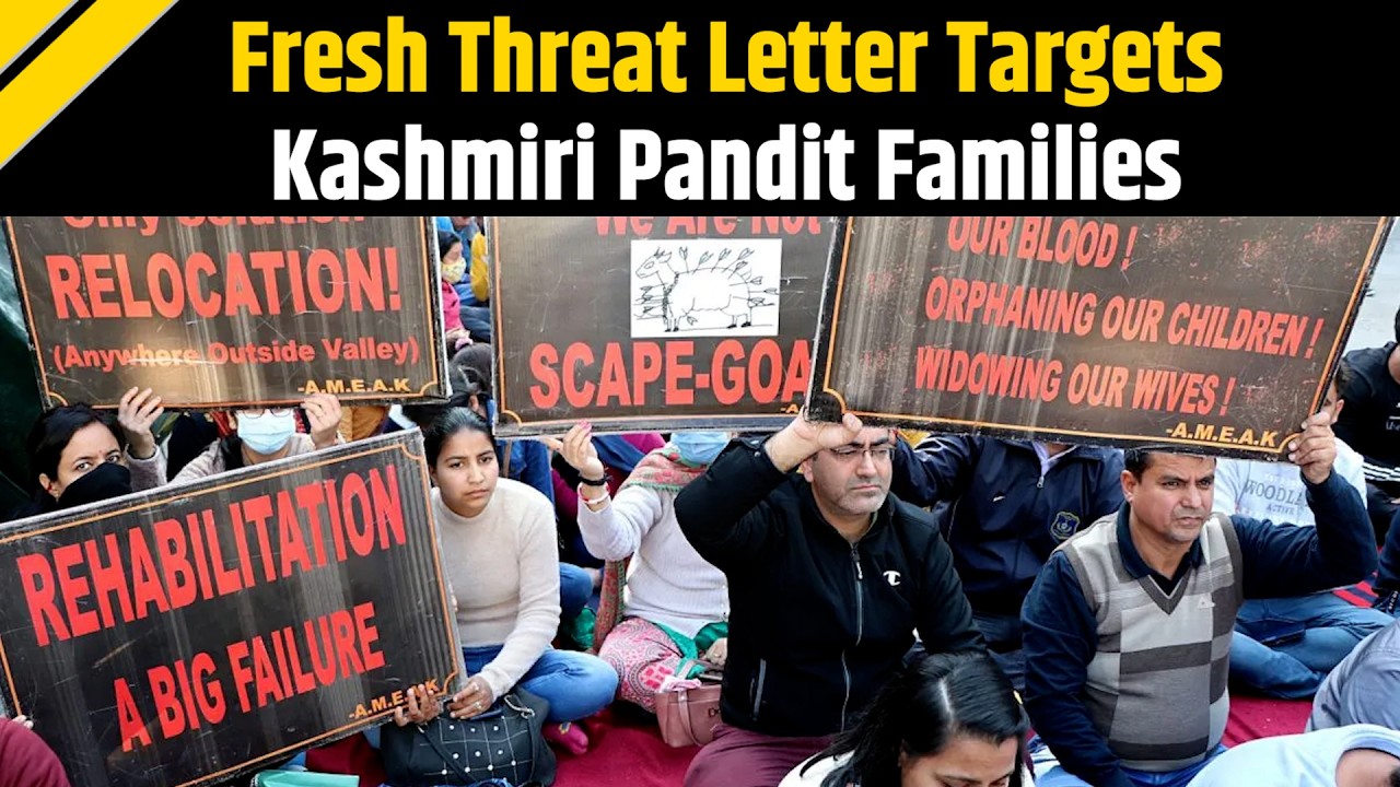 Jammu & Kashmir News: Chilling Threat Letter Targets Kashmiri Pandit Families With Personal Details