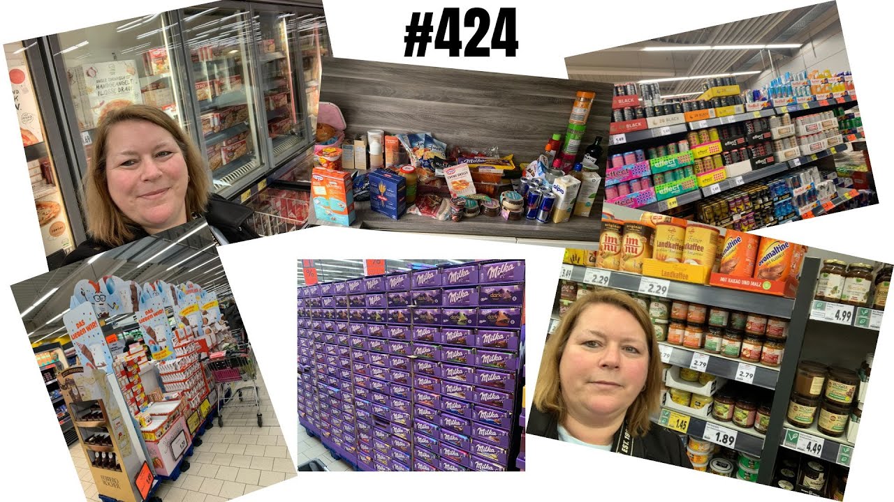 Ik ben naar Kaufland in kleve, Duitsland geweest, keek mijn uit en mijn winkelwagen gevuld #424
