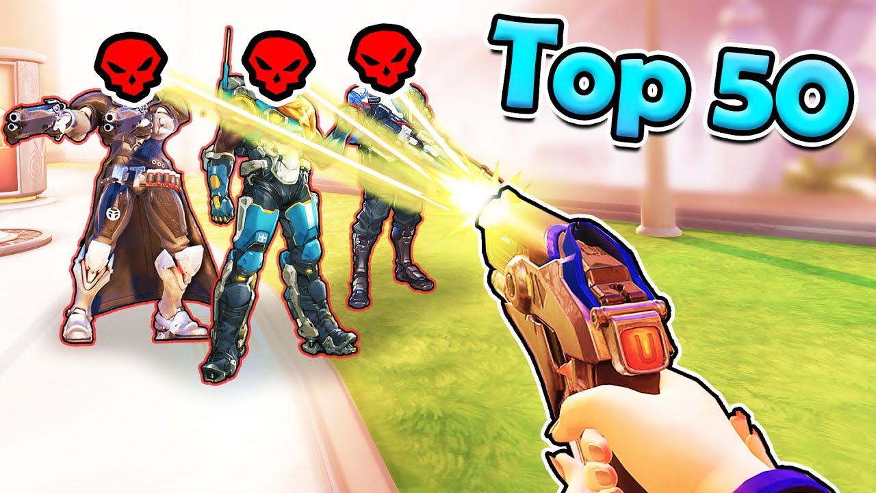*NEW* Top 50 Most Viral Clips of the month! - Overwatch Montage