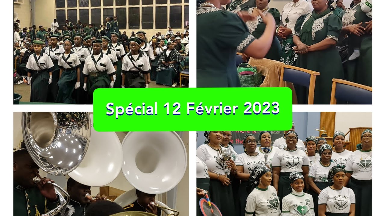 SPÉCIAL 12 FÉVRIER 2023. CULTE D' ENSEMBLE LONDON. Paroisse d' Ilford