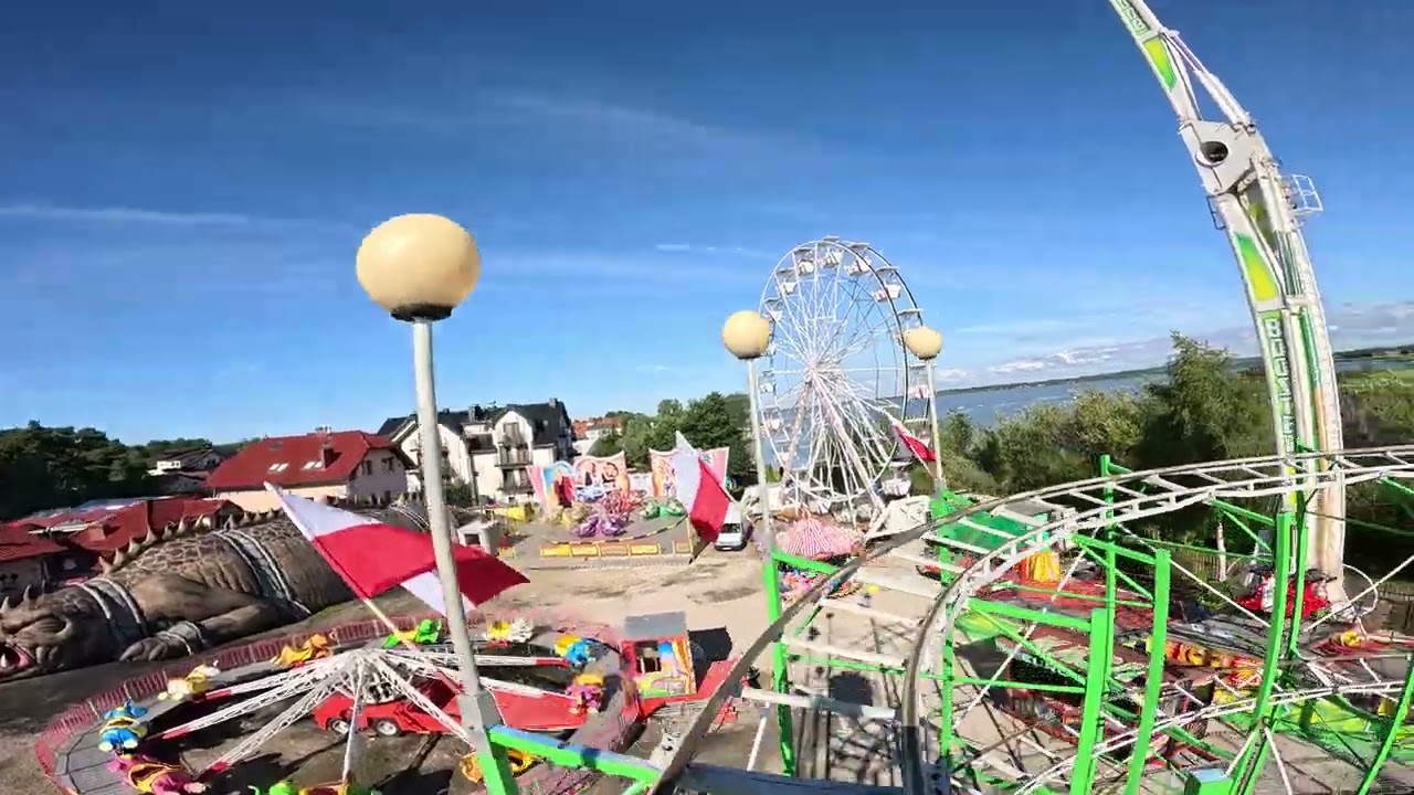 Lunapark Euro-Bis - Roller Coaster F1 on ride Mielno 2025