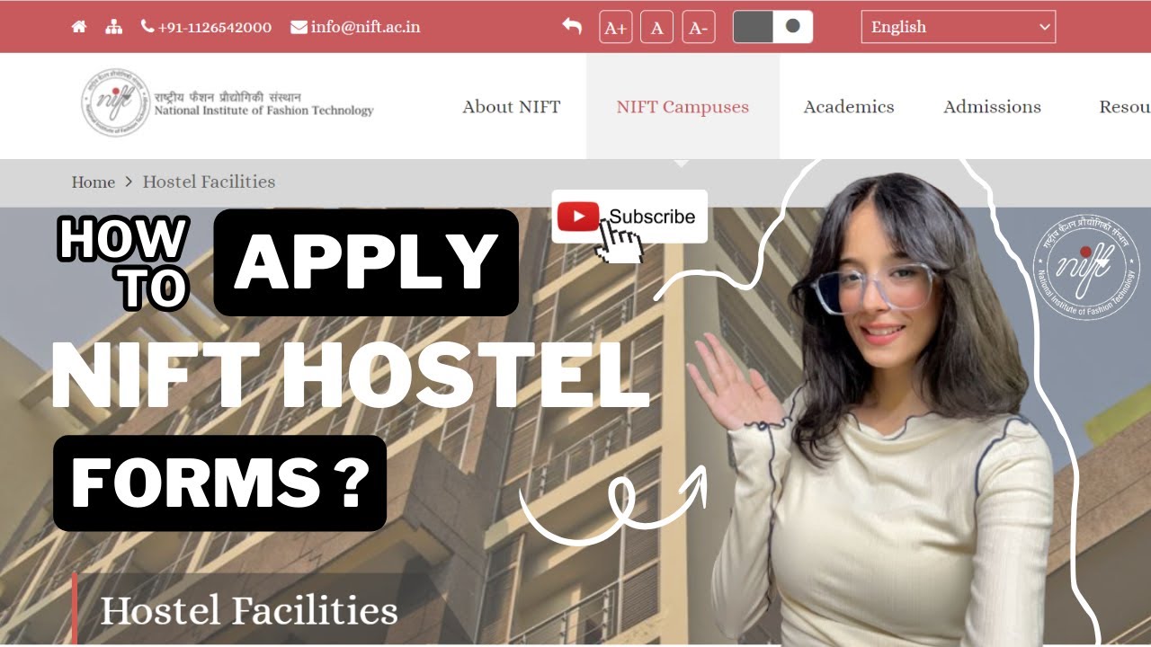 How to apply for NIFT hostel? , full detailed forms filling