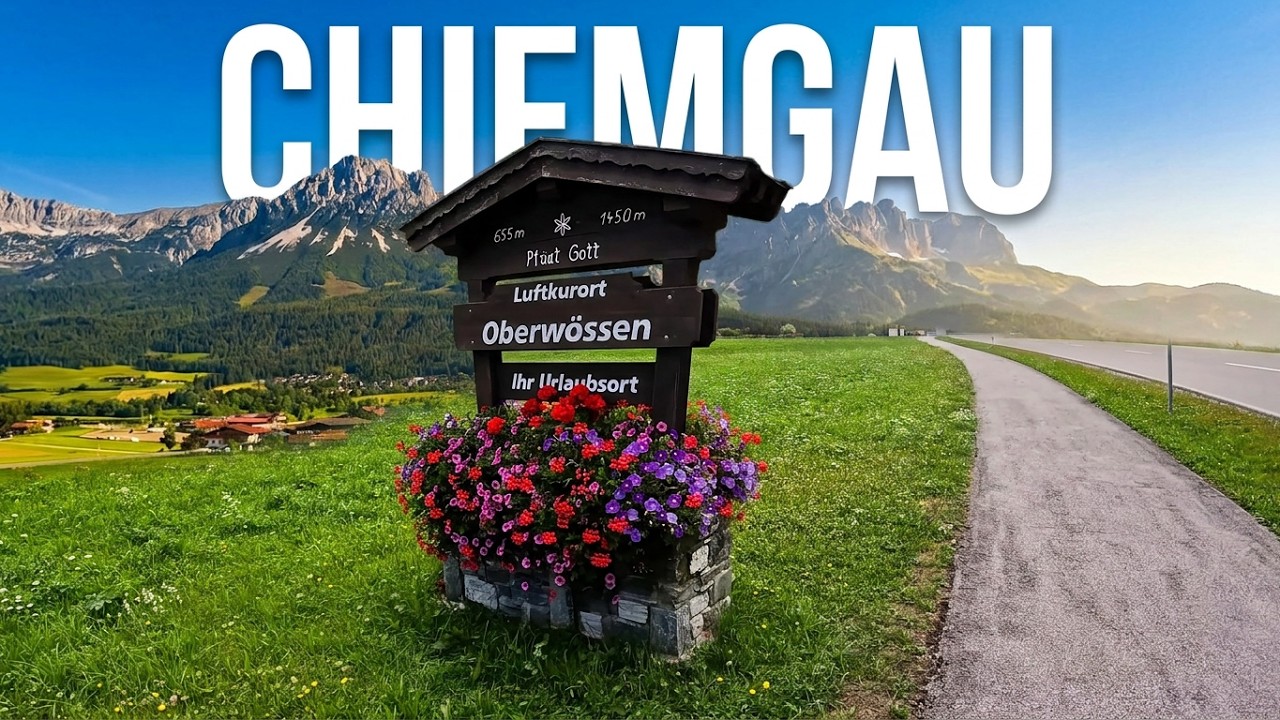 Oberwössen im Chiemgau Rundgang | Oberbayern, Deutschland