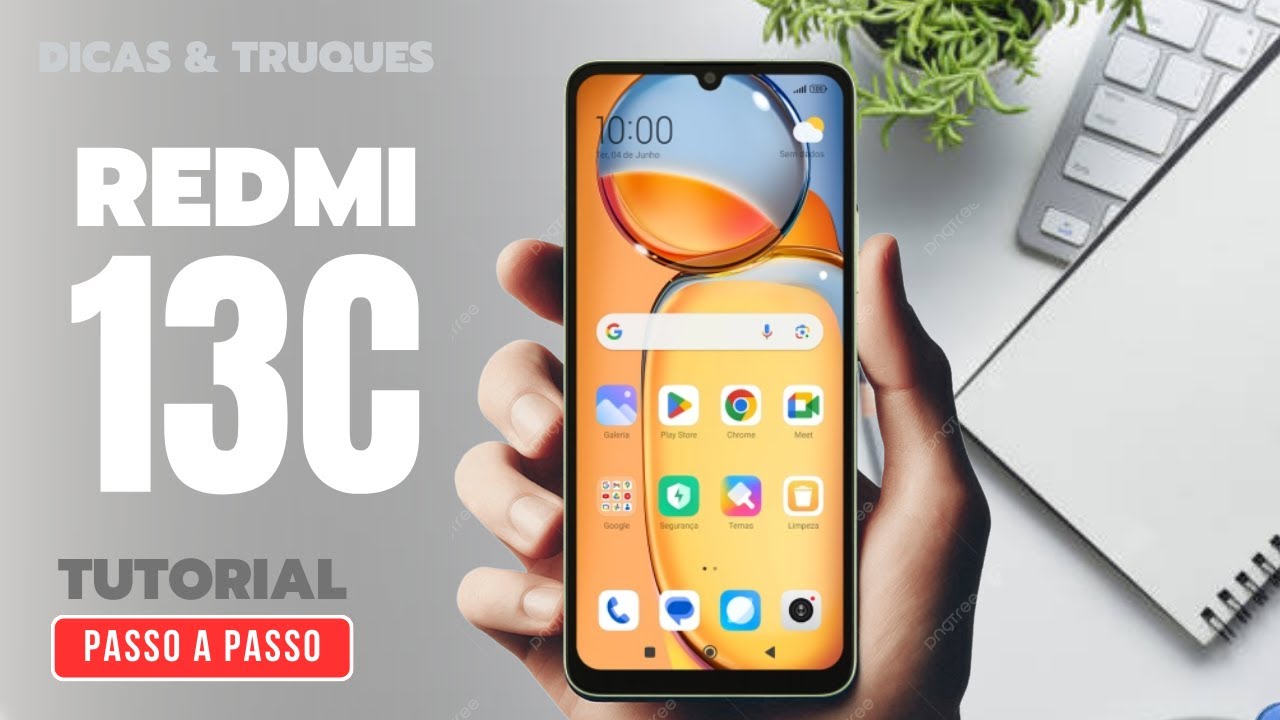 Como colocar o som no teclado do telefone no Xiaomi Redmi 13C