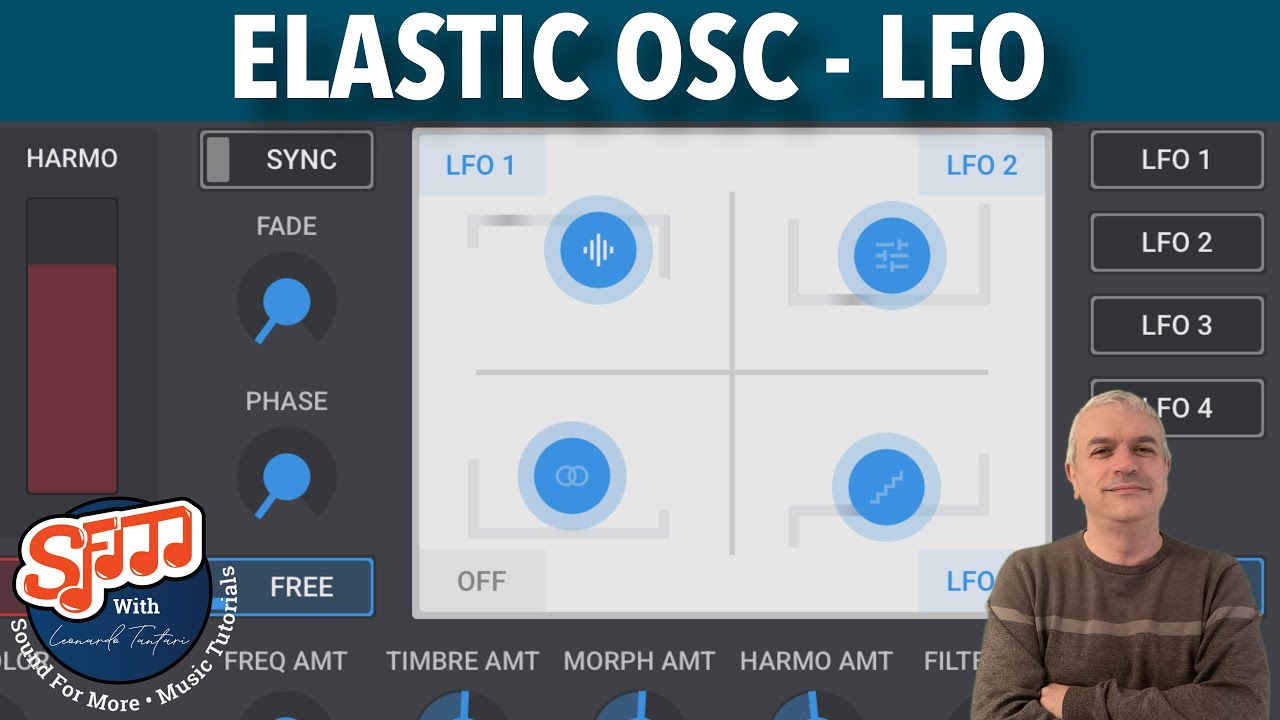 iOS - Oliver Greschke Elastic Osc - LFOs Tutorial and Demo