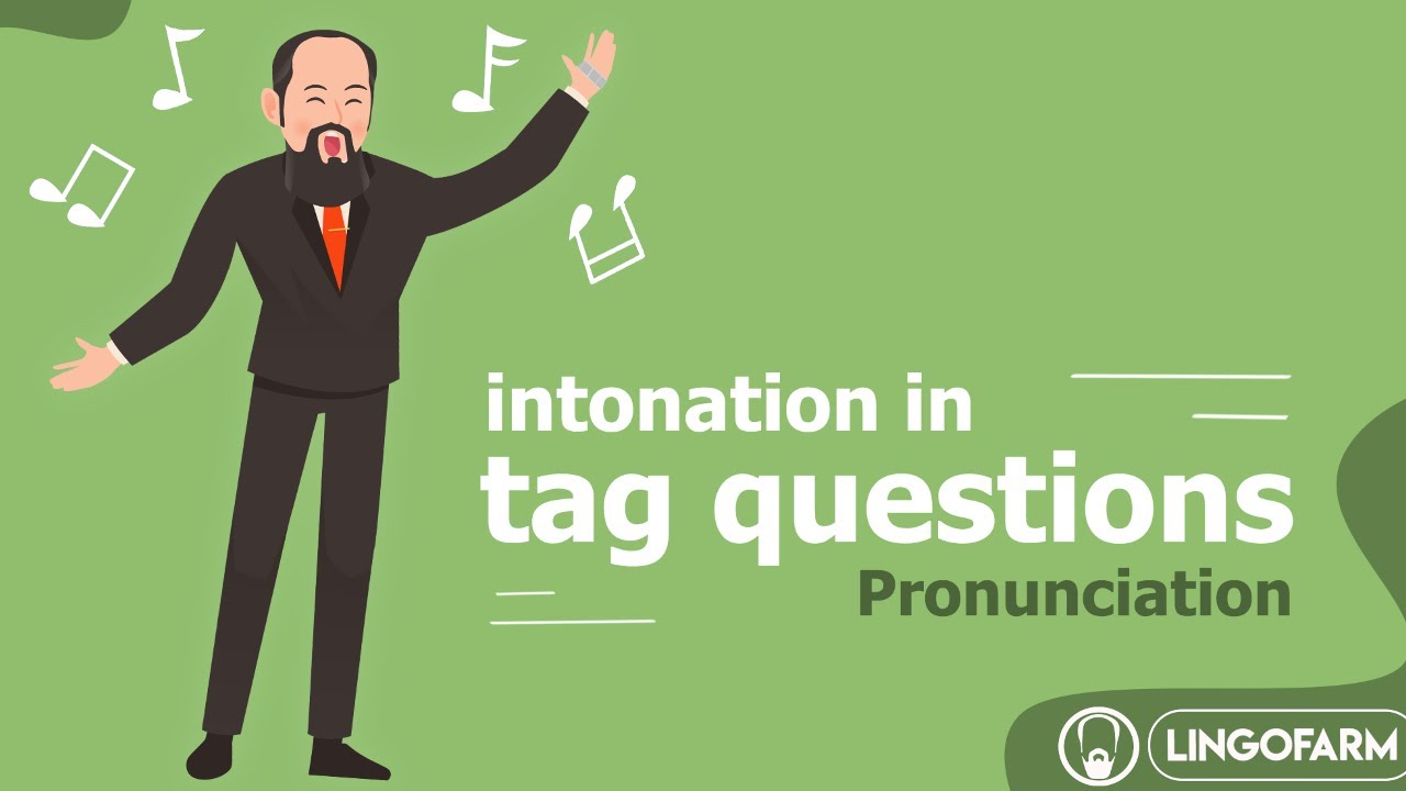 {آموزش زبان}| intonation in tag question | نواخت افتان و خیزان tag question