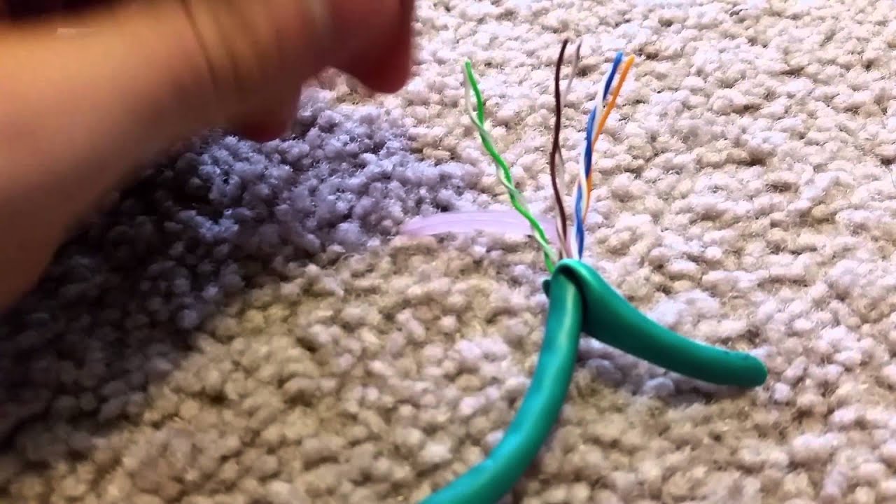How to make a crossover cable without extra supplies