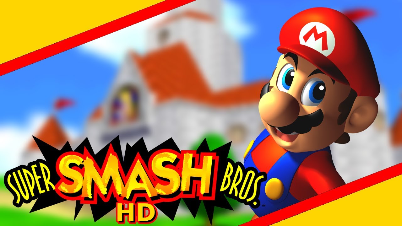 1P Game: Mario — Super Smash Bros. 64 HD (Texture Pack)