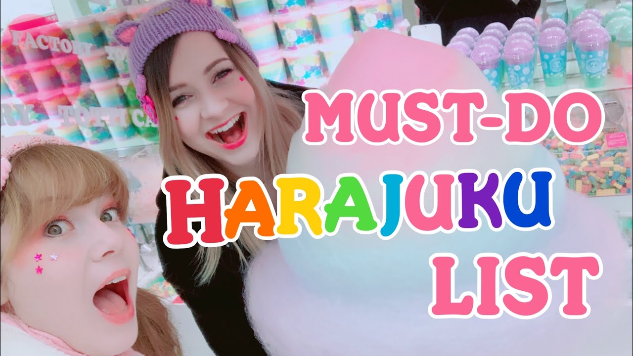 MUST-DO THINGS IN HARAJUKU | THE ULTIMATE BUCKET LIST | with Sharla and Cathy Cat