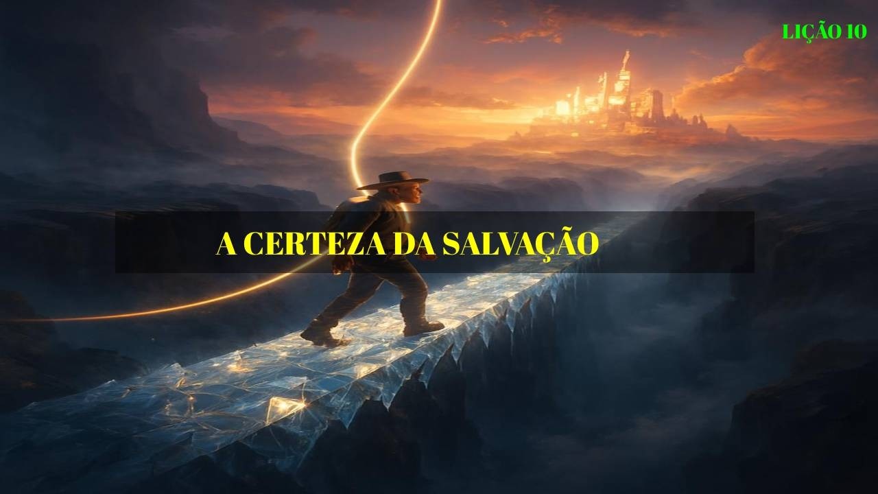 ADOLESCENTES DE DEUS: LIÇÃO 10 - A CERTEZA DA SALVAÇÃO
