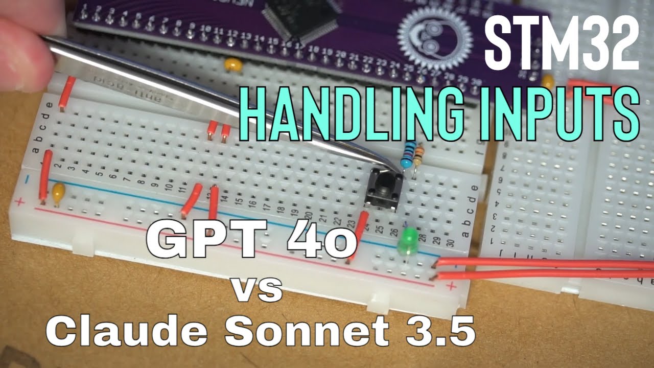 LLM Showdown: ChatGPT and Claude Tackle STM32 Push Button LED Toggle