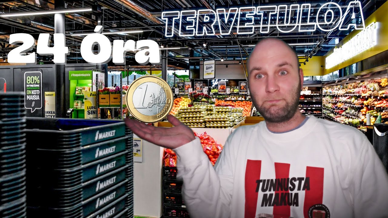 24 Óráig Csak 1 Eurós Termékeket Vehetek(Finnország)