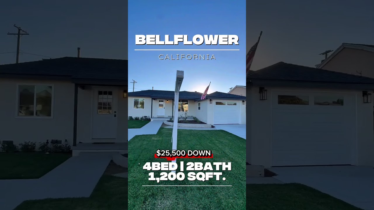 BELLFLOWER HOME FOR SALE MUST SEE 🏡‼️‼️🙌🏽🙌🏽📲📲📲