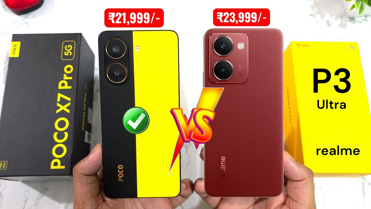 POCO X7 Pro против Realme P3 Ultra: что лучше? 🔥🔥🔥 #pocox7pro #realmep3ultra