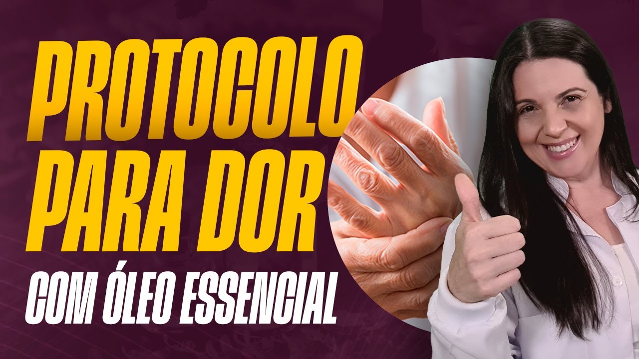 Tratamento para DORES e MACHUCADOS com Óleos Essenciais