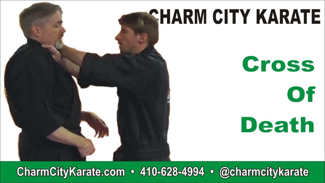 Cross Of Death - Kenpo self-defense for a front cross arm choke
