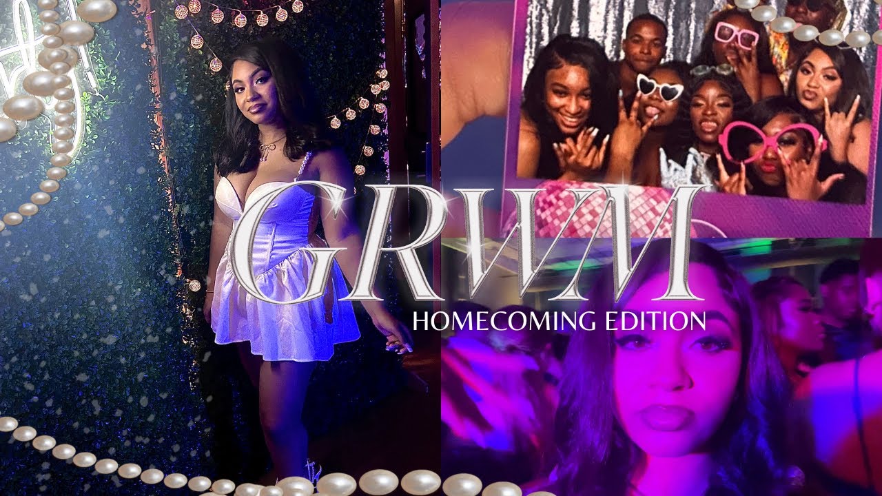 HOMECOMING GRWM + mini vlog | SENIOR YEAR | SAMARAH MYLES