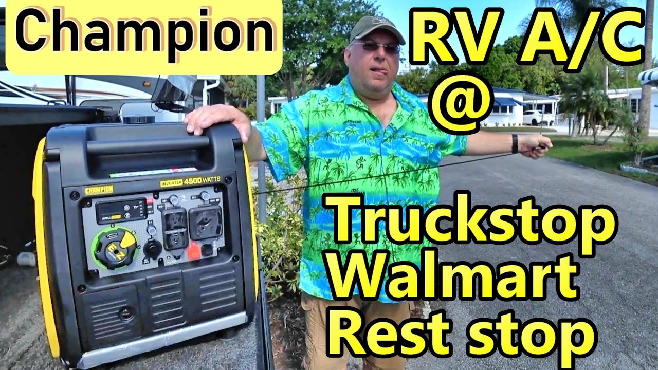 RV Generator Power CHAMPION Again
