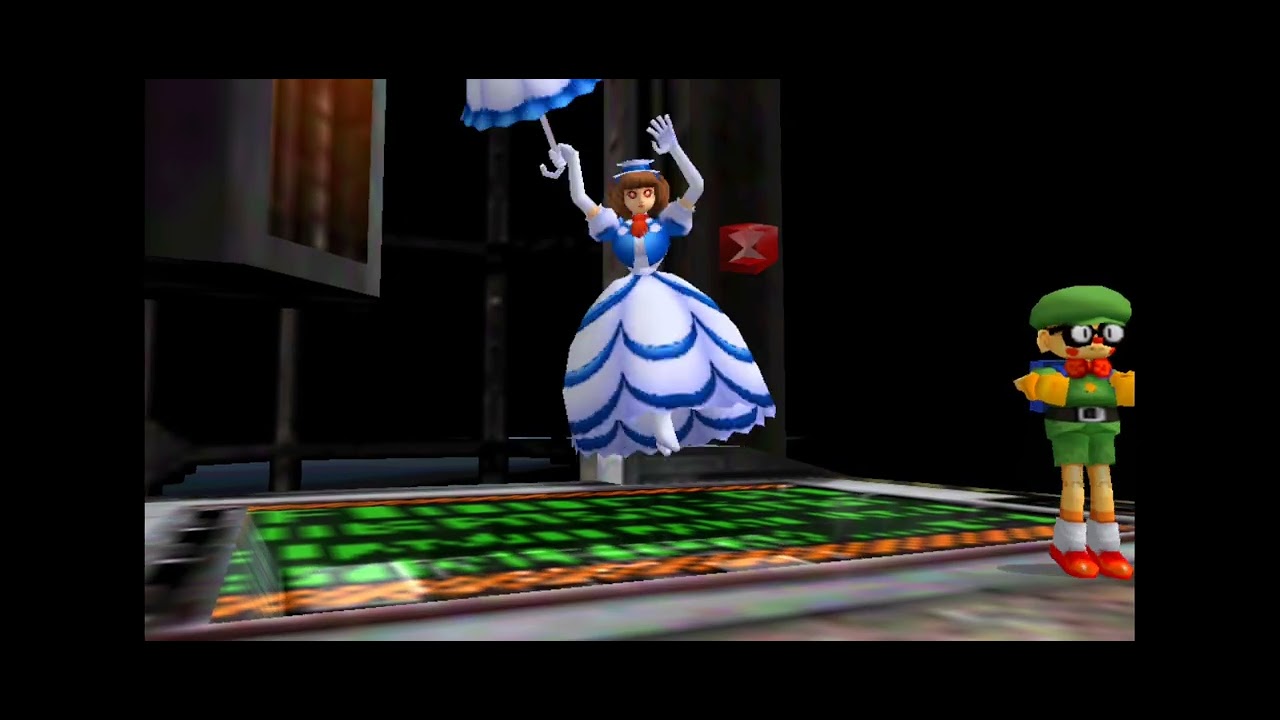 Jogando Power Stone 2 (Power Stone Collection PSP) modo versus
