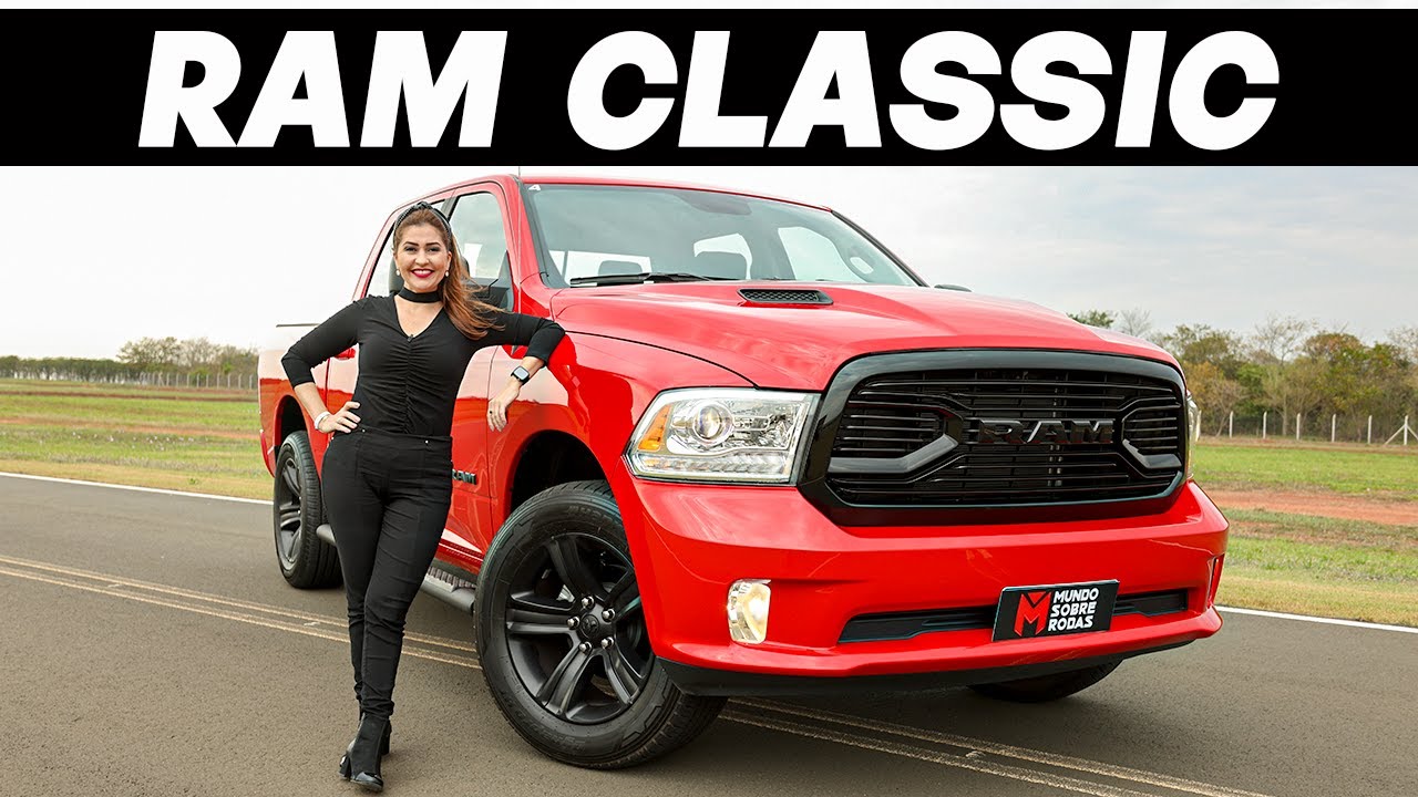 RAM CLASSIC V8 chega pra encarar Toyota Hilux SRX! Essa eu quero ver!