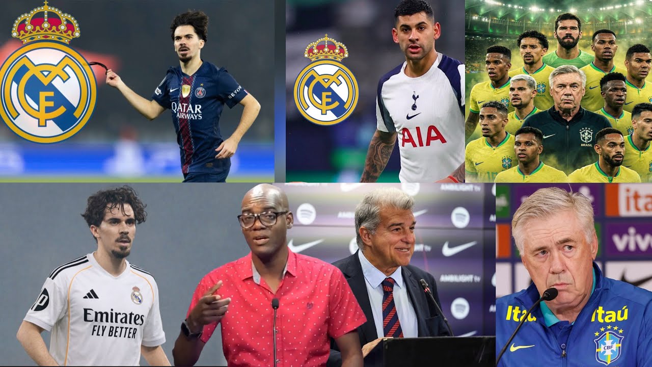 Fred sou actualités Real Madrid ak Barcelone/ Ancelloti nan gwo tèt chaje tèlman Brezil gen atakan