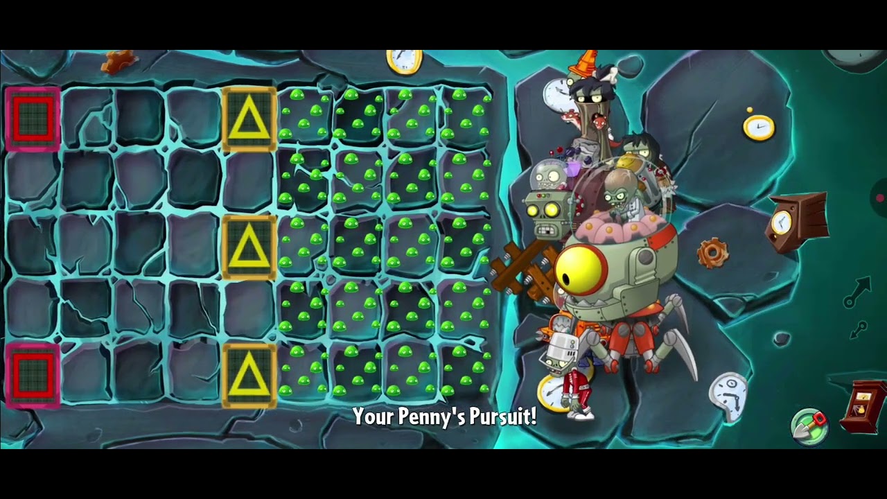 Aqua Vine's World | Fight Dr Zomboss! Level 3 | Week 7 Y 2026 Penny's Pursuit | PvZ 2