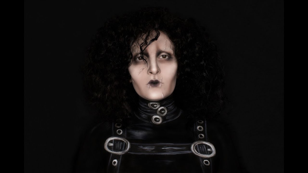 Edward Scissorhands- Tutorial de maquillaje